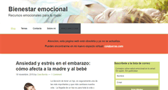 Desktop Screenshot of bienestaremocional.org